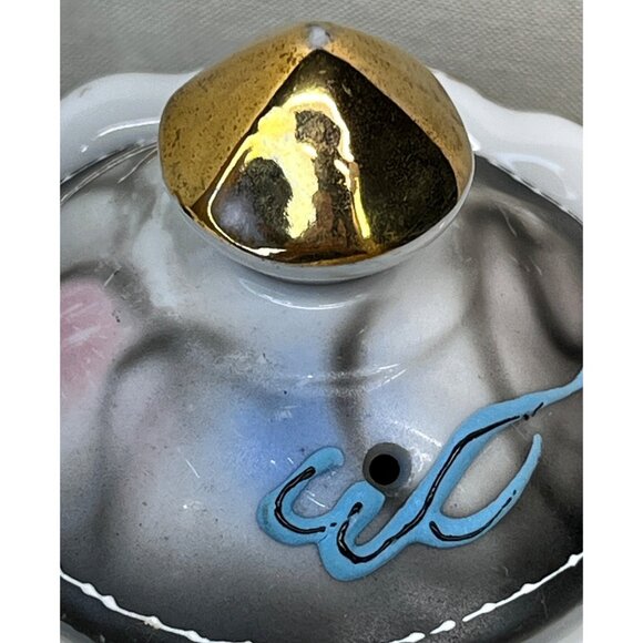 Vintage FW Woolworth Co Ucagco Dragonware Teapot Creamer and Sugar - Picture 12 of 13